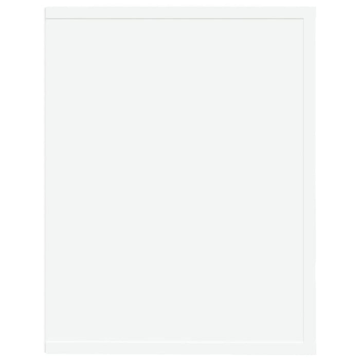 Shoe Rack White 75x35x45 Cm Engineered Wood Nolnkl