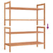 Shoe Racks 2 Pcs 69x27x41 Cm Solid Wood Walnut Tpbtlx