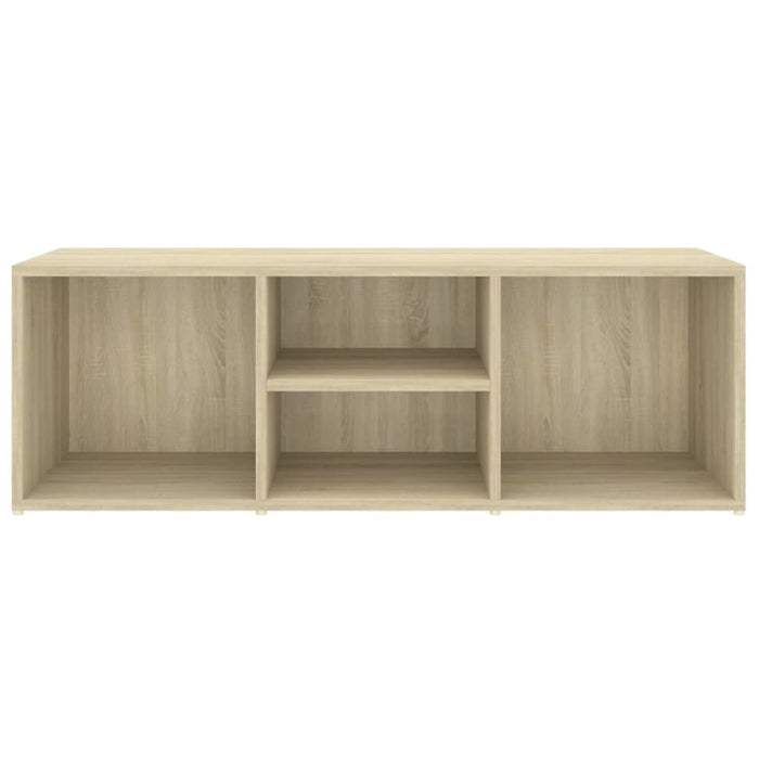 Shoe Storage Bench Sonoma Oak 105x35x35 Cm Chipboard Nbaall