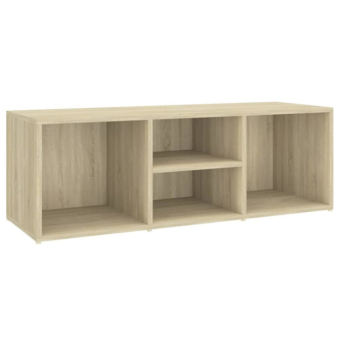 Shoe Storage Bench Sonoma Oak 105x35x35 Cm Chipboard Nbaall