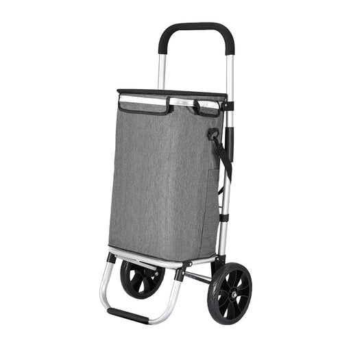 Goslash Picks Shopping Trolley Cart 45kg Foldable Grey
