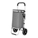 Goslash Picks Shopping Trolley Cart 45kg Foldable Grey