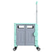 Shopping Trolley Cart 75l Foldable Green