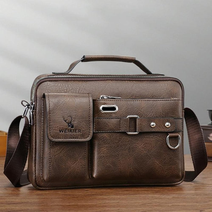 Shoulder Bag Portable Pu Leather Handbag