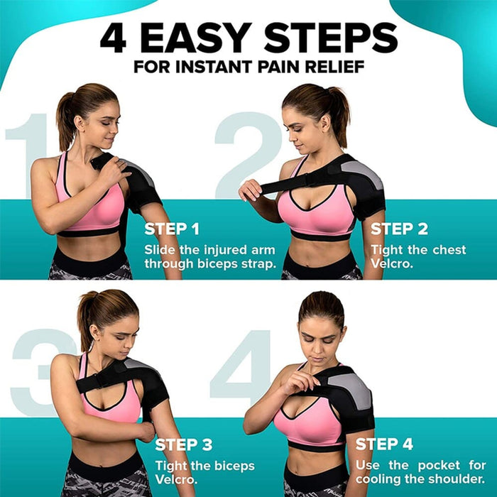 Shoulder Compression Brace Strap for Joint Pain Relief