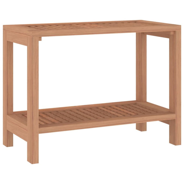 Shower Bench 60x30x45 Cm Solid Wood Teak Tabipx