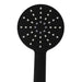 Goslash Picks Shower Head High Pressure Set Rain Round Black