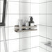 Shower Shelf 23x6.5x6 Cm Brushed 304 Stainless Steel Abbakbl