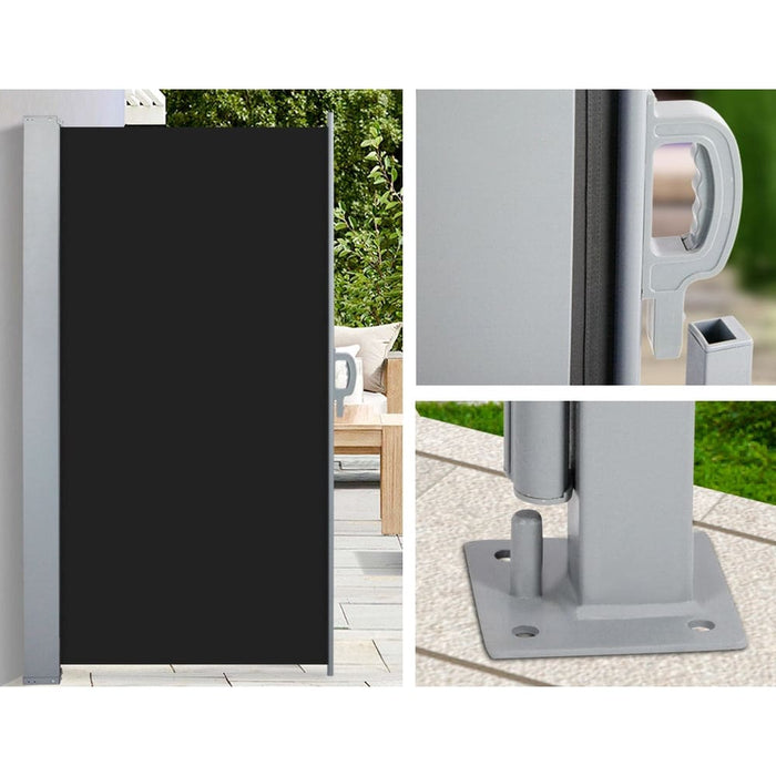 Side Awning Sun Shade Outdoor Retractable Privacy Screen