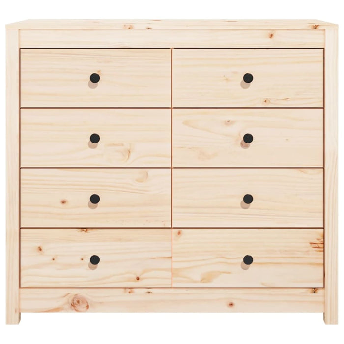 Side Cabinet 100x40x90 Cm Solid Wood Pine Nxoilk