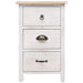 Side Cabinet 35x25x57 Cm Paulownia Wood Xnabil