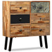 Side Cabinet with 6 Drawers 70x30x76 Cm Solid Reclaimed