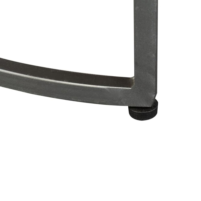 Side Table Set 2 Pieces Solid Mango Wood Xaapnp