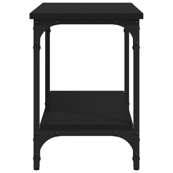Side Table Black 40x30x42 Cm Engineered Wood Nxtxii