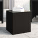 Side Table Black 40x37x40.5 Cm Poly Rattan Toktnn