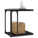 Side Table Black 50x35x52 Cm Engineered Wood Nxpnox