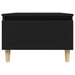 Side Table Black 50x46x35 Cm Engineered Wood Nokpbx