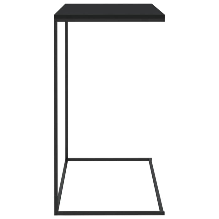 Side Table Black 55x35x66 Cm Engineered Wood Ttlott