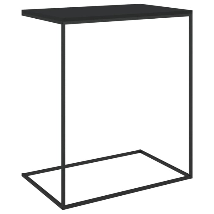 Side Table Black 55x35x66 Cm Engineered Wood Ttlott