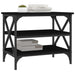 Side Table Black 55x38x45 Cm Engineered Wood Nxtttx