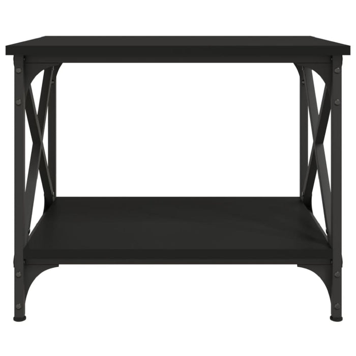 Side Table Black 55x38x45 Cm Engineered Wood Nxttxi
