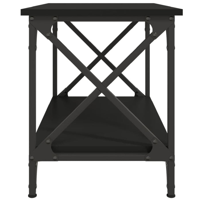 Side Table Black 55x38x45 Cm Engineered Wood Nxttxi