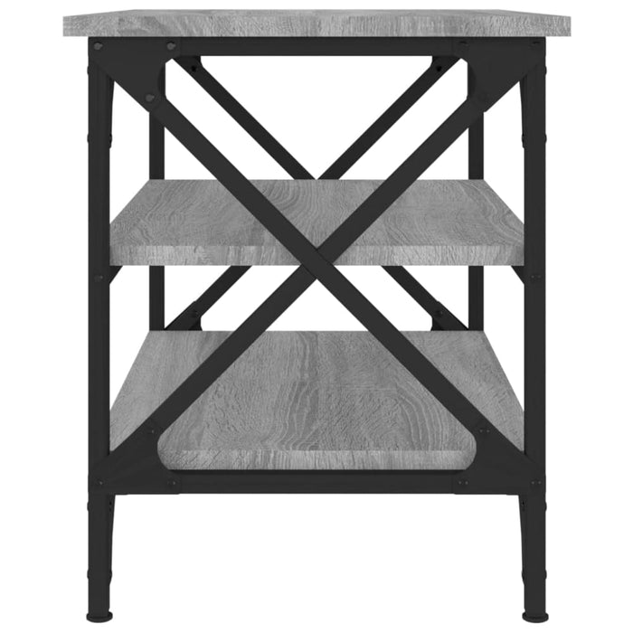 Side Table Grey Sonoma 55x38x45 Cm Engineered Wood Nxtttp