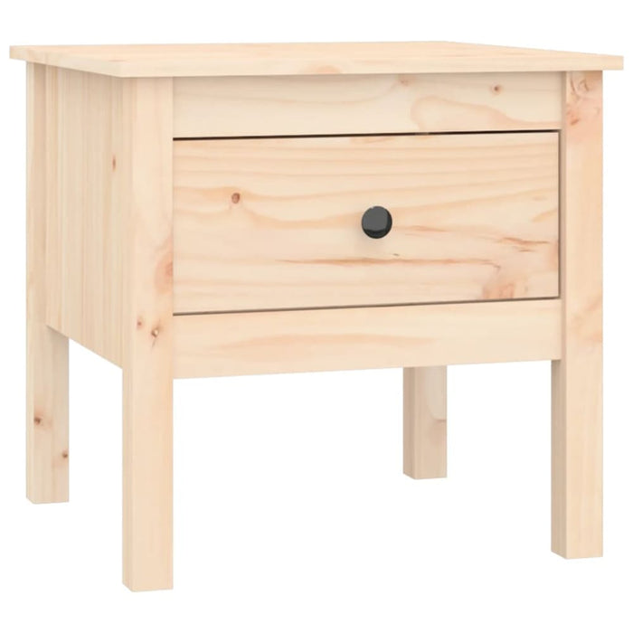 Side Tables 2 Pcs 50x50x49 Cm Solid Wood Pine Notikp