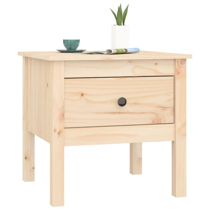 Side Tables 2 Pcs 50x50x49 Cm Solid Wood Pine Notikp