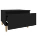 Side Tables 2 Pcs Black 50x46x35 Cm Engineered Wood Nokpbt