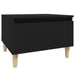 Side Tables 2 Pcs Black 50x46x35 Cm Engineered Wood Nokpbt