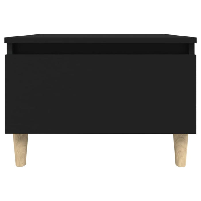Side Tables 2 Pcs Black 50x46x35 Cm Engineered Wood Nokpbt