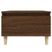 Side Tables 2 Pcs Brown Oak 50x46x35 Cm Engineered Wood