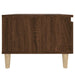 Side Tables 2 Pcs Brown Oak 50x46x35 Cm Engineered Wood