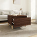 Side Tables 2 Pcs Brown Oak 50x46x35 Cm Engineered Wood