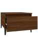 Side Tables 2 Pcs Brown Oak 50x46x35 Cm Engineered Wood