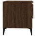 Side Tables 2 Pcs Brown Oak 50x46x50 Cm Engineered Wood