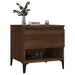 Side Tables 2 Pcs Brown Oak 50x46x50 Cm Engineered Wood