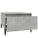 Side Tables 2 Pcs Concrete Grey 50x46x35 Cm Engineered Wood