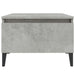 Side Tables 2 Pcs Concrete Grey 50x46x35 Cm Engineered Wood