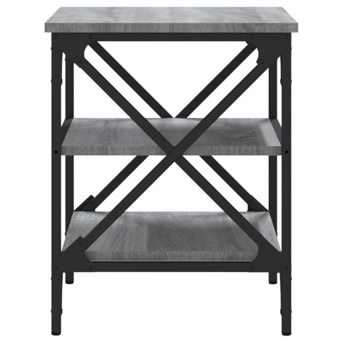 Side Tables 2 Pcs Grey Sonoma 40x42x50 Cm Engineered Wood