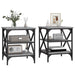 Side Tables 2 Pcs Grey Sonoma 40x42x50 Cm Engineered Wood