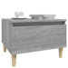 Side Tables 2 Pcs Grey Sonoma 50x46x35 Cm Engineered Wood