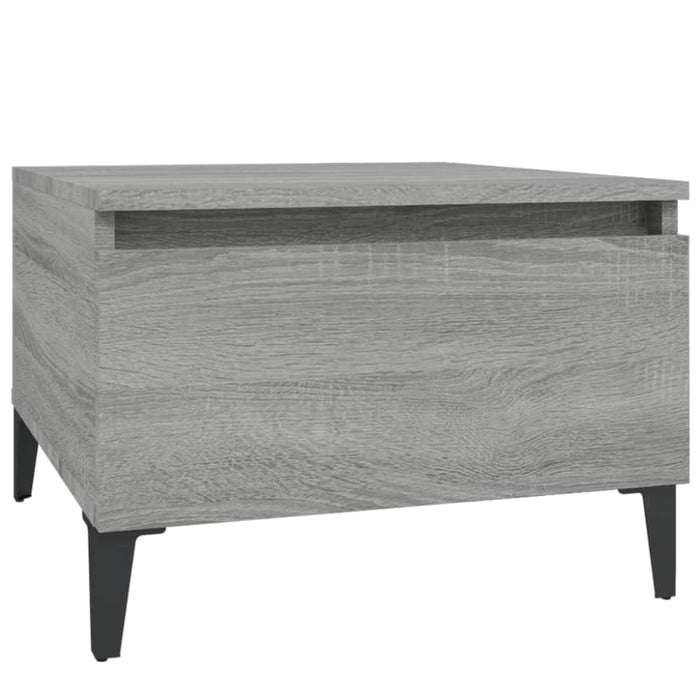 Side Tables 2 Pcs Grey Sonoma 50x46x35 Cm Engineered Wood