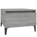 Side Tables 2 Pcs Grey Sonoma 50x46x35 Cm Engineered Wood