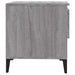 Side Tables 2 Pcs Grey Sonoma 50x46x50 Cm Engineered Wood