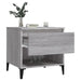 Side Tables 2 Pcs Grey Sonoma 50x46x50 Cm Engineered Wood