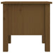Side Tables 2 Pcs Honey Brown 40x40x39 Cm Solid Wood Pine