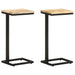 Nz Local Stock-side Tables 2 Pcs 31.5x24.5x64.5 Cm Rough
