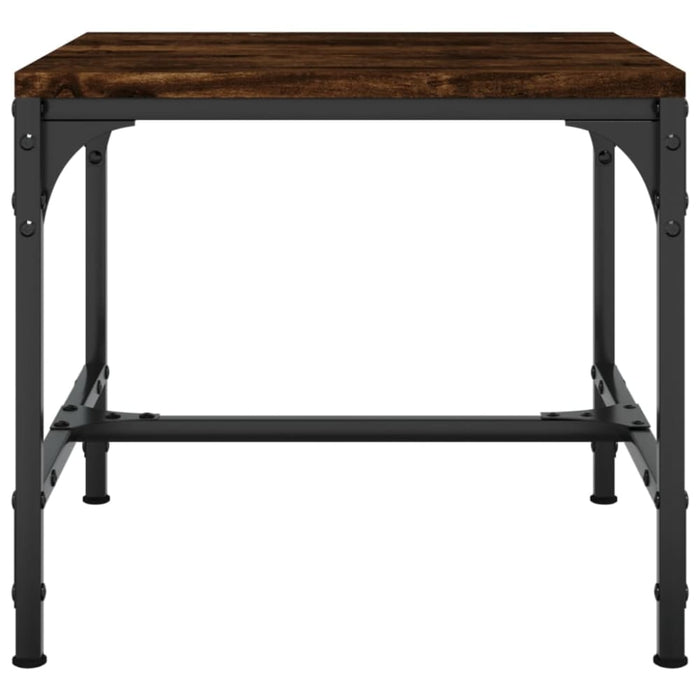 Side Tables 2 Pcs Smoked Oak 40x40x35 Cm Engineered Wood